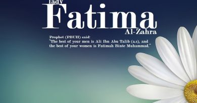 Special program for the birth of Hazrat Zahra, peace be upon her