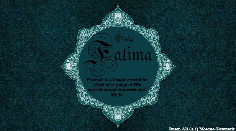lady fatima al-zahra